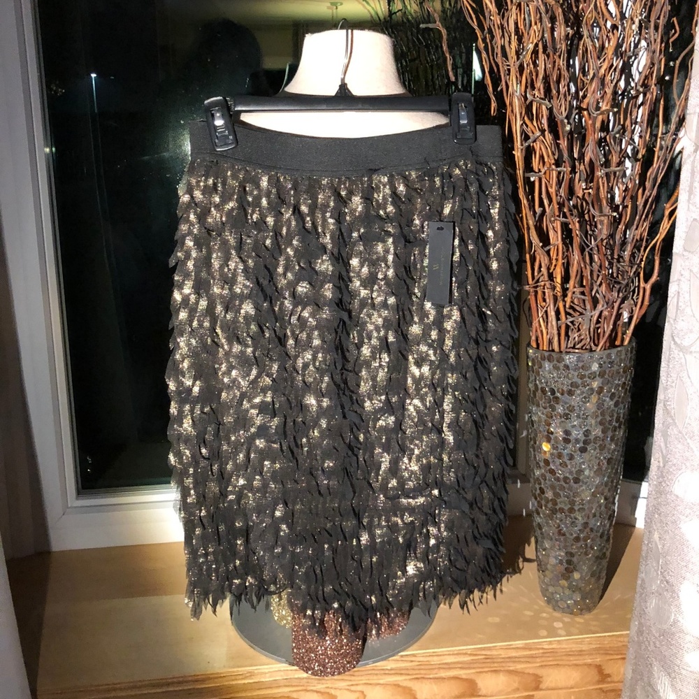 NWT Worthington Metallic Skirt